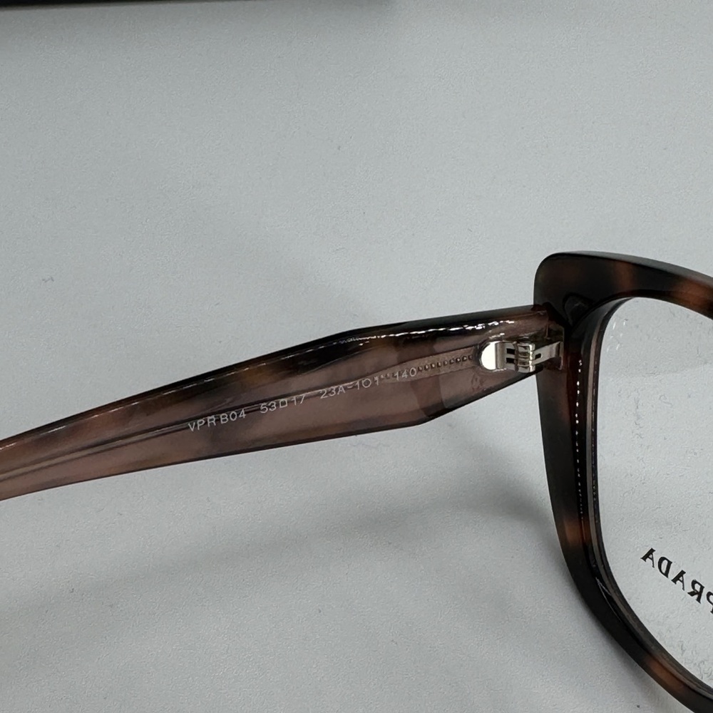 Prada Eyeglasses Frame VPR BO4 Size
53/17 Brown - Picture 4 of 4
